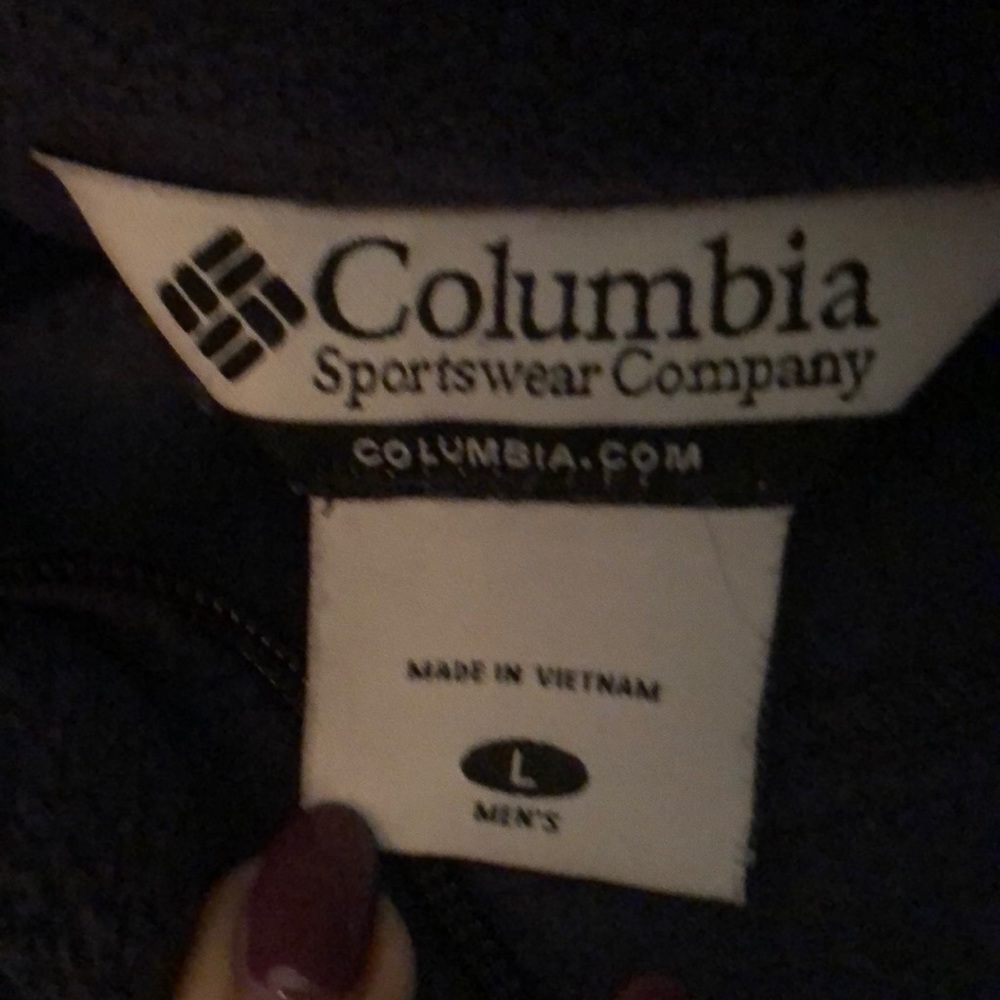 Columbia Notre Dame L Activewear Fleece Zip Jacket